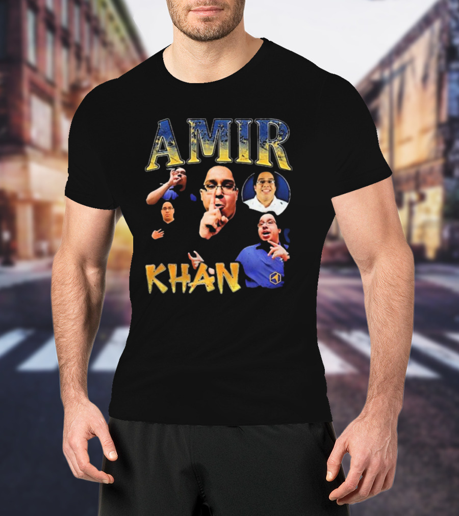 Amir Khan Retro McNeese State Players 2025 John Fanta T-Shirt