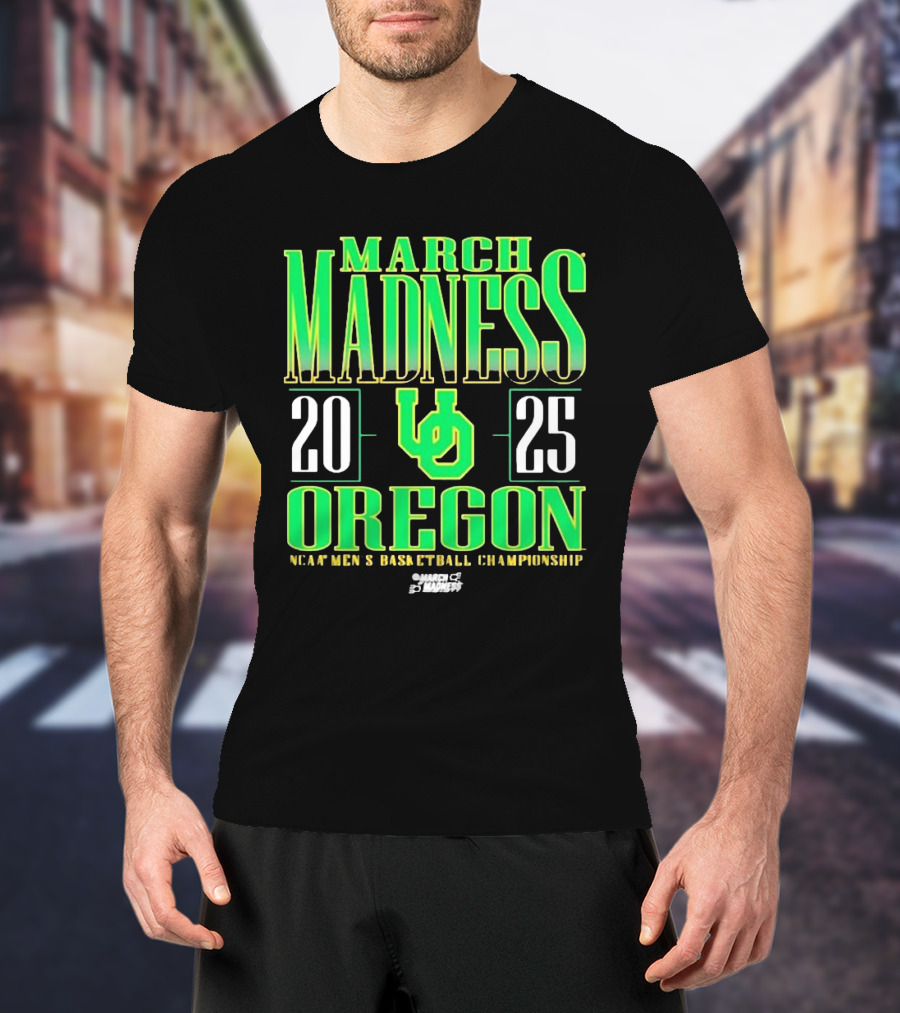 2025 Oregon Ducks March Madness NCAA Men’s Basketball Championship T-Shirt