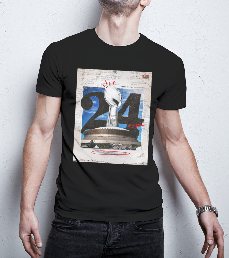 A Former Bulldog Twenty-four Super Bowls Georgia Football NFL T-Shirt