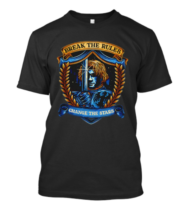 A Knight’s Tale Break The Rules Change The Stars Knight Emblem T-Shirt