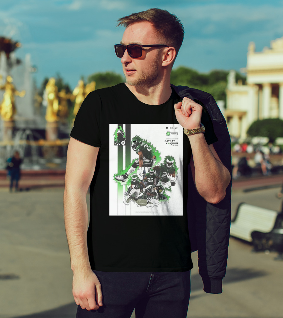 Kozy Archive Issue Vol Three Saysay Quon 26 Philadelphia Eagles T-Shirt