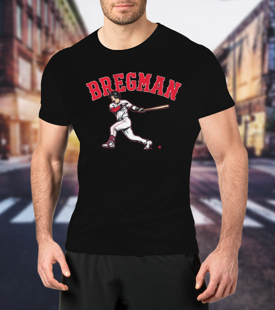 Bregman Swing Boston Red Sox Slugger MLB T-Shirt