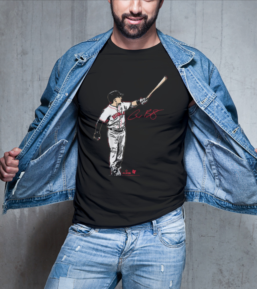 Boston Superstar Pose Red Sox MLB Signature T-Shirt