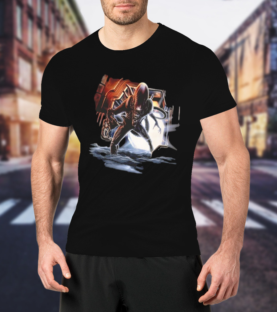 April 26, 2025 Alien Day Xenomorph Artwork T-Shirt
