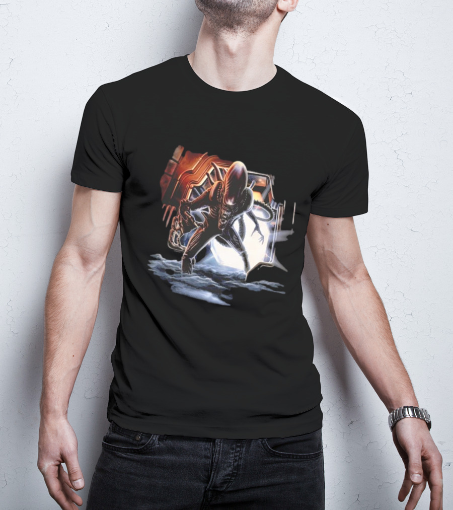April 26, 2025 Alien Day Xenomorph Artwork T-Shirt