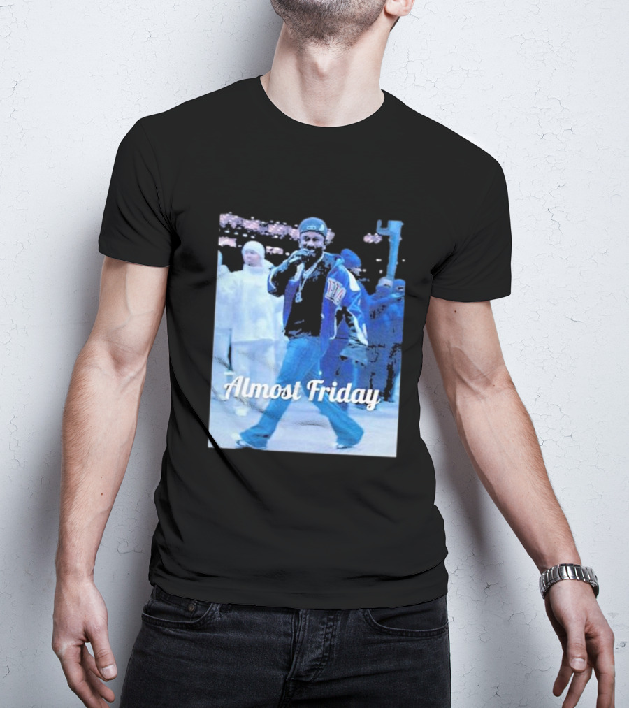 Almost Friday Halftime Performance In Blue Outfit T-Shirt