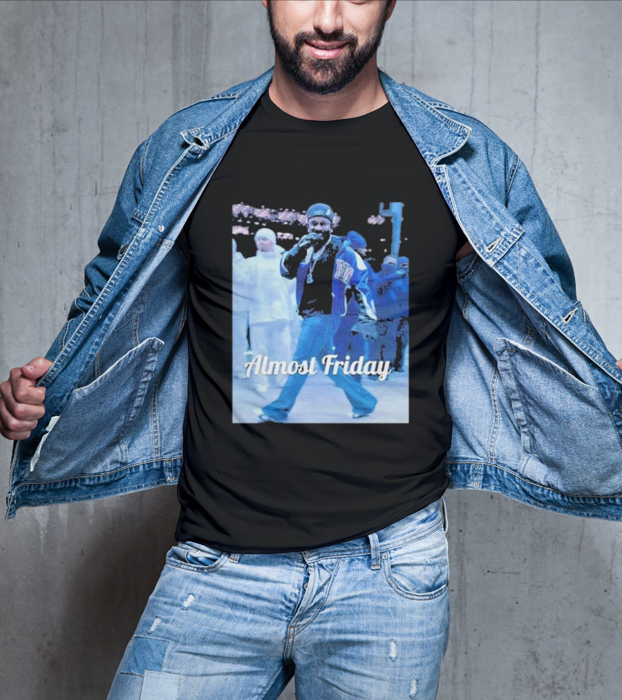 Almost Friday Halftime Performance In Blue Outfit T-Shirt