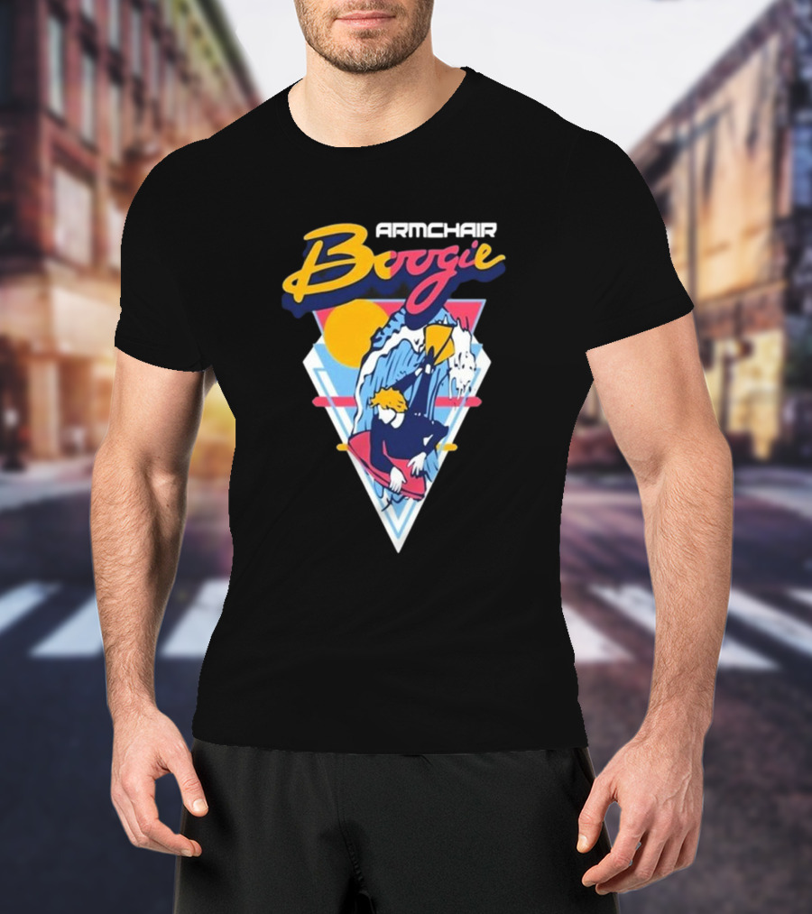 Armchair Boogie Summer 24 Boogie Boarder Retro Surfing Vibes T-Shirt