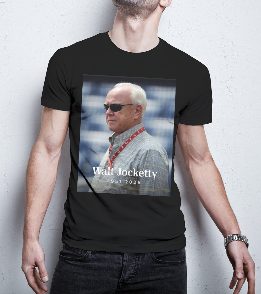 Walt Jocketty Cincinnati Reds Memoriam 1951-2025 T-Shirt