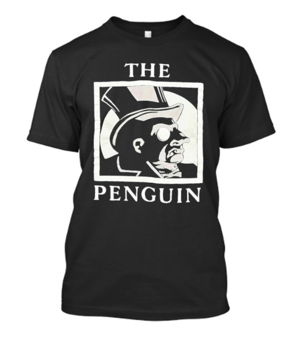 Batman Returns The Penguin Villain Silhouette Art T-Shirt