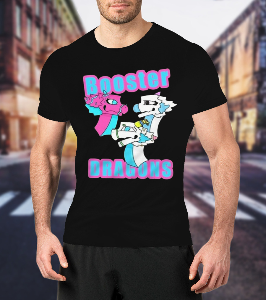 Booster Dragons Heavyweight T-Shirt