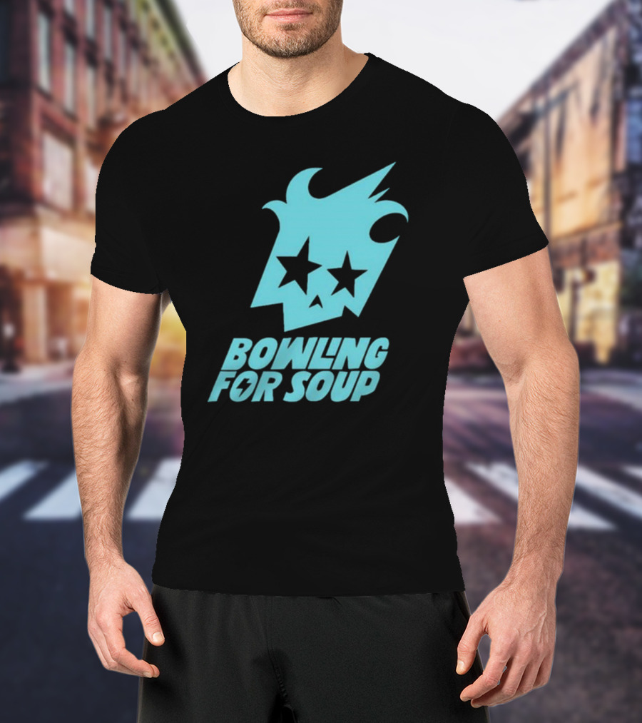 Bowling For Soup Star Face Graphic 2025 T-Shirt
