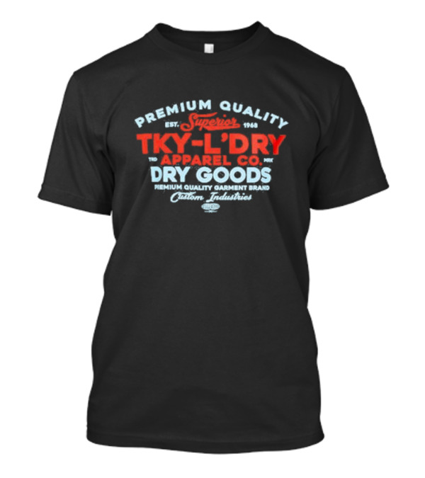 Braemar Vintage Retro Motif Tokyo Laundry Premium Quality Apparel Co Dry Goods T-Shirt