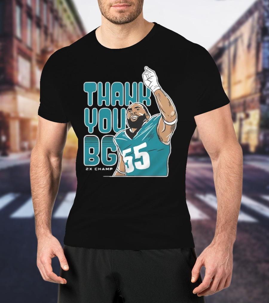 Brandon Graham Thank You BG T-Shirt