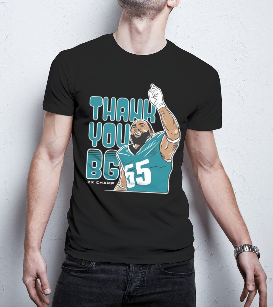 Brandon Graham Thank You BG T-Shirt