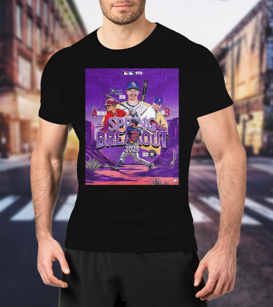 Brayden Taylor Cole Fontenelle Payton Tolle Tommy Sacco MLB Baseball Spring Breakout 2025 T-Shirt