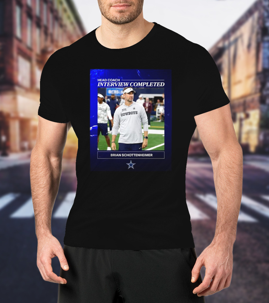 Brian Schottenheimer Head Coach Interview Completed T-Shirt