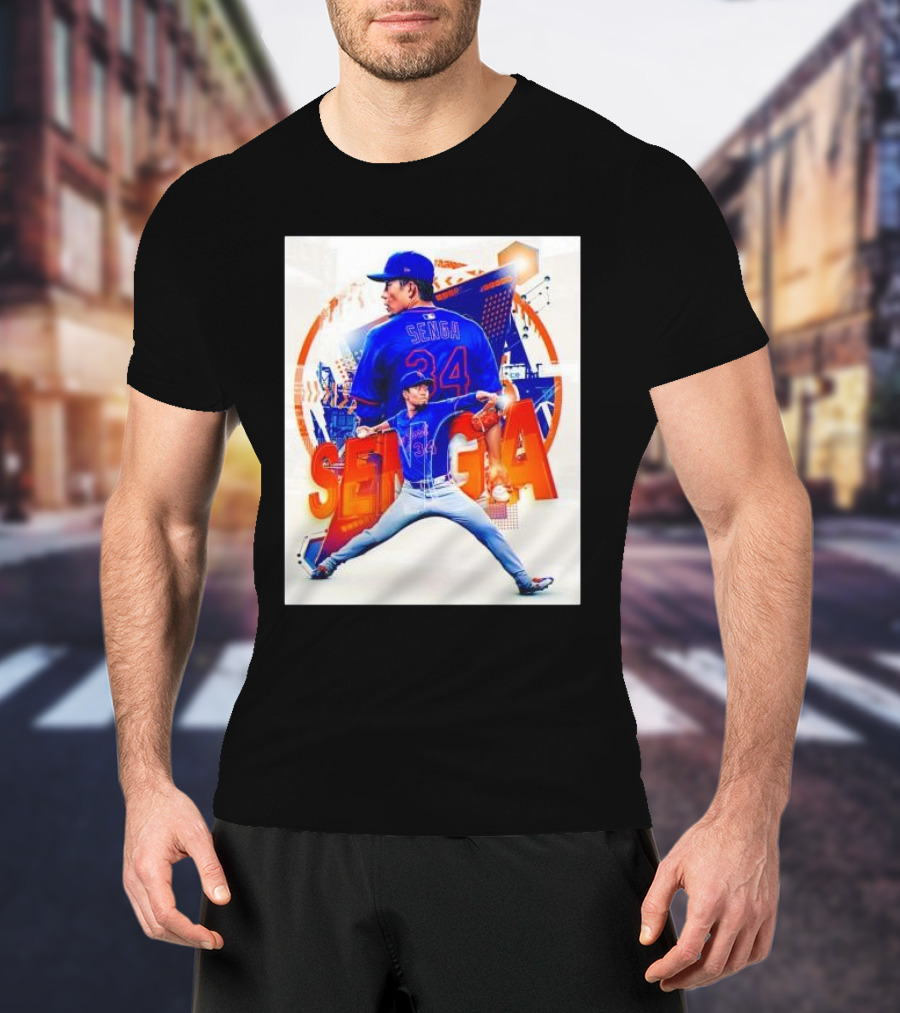 Bright Lights Senga Kodai New York Mets T-Shirt