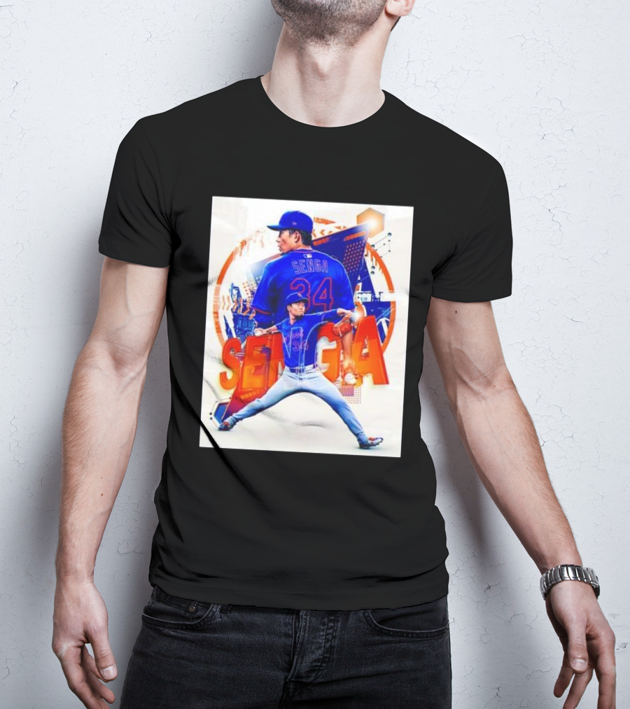Bright Lights Senga Kodai New York Mets T-Shirt