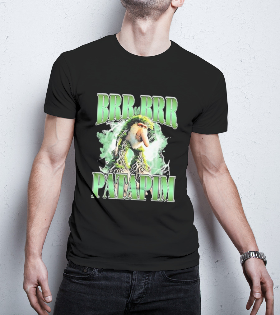 Brr Brr Patapim Italian Brainrot Meme T-Shirt