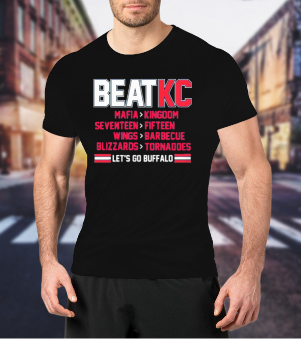 Buffalo Bills BeatKC Let’s Go Buffalo T-Shirt