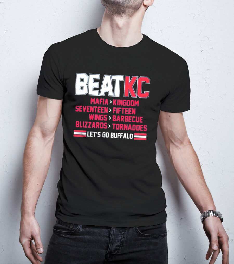 Buffalo Bills BeatKC Let’s Go Buffalo T-Shirt