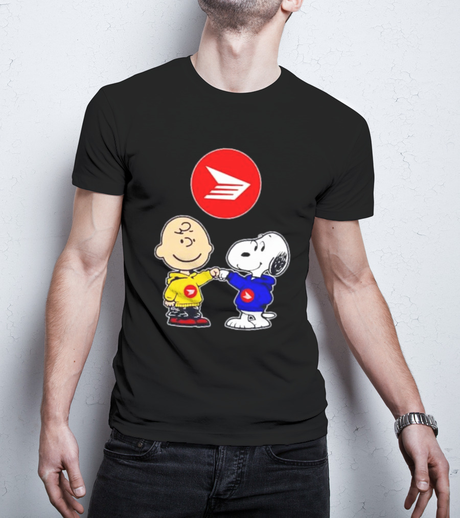 Canada Post Charlie Brown And Snoopy T-Shirt