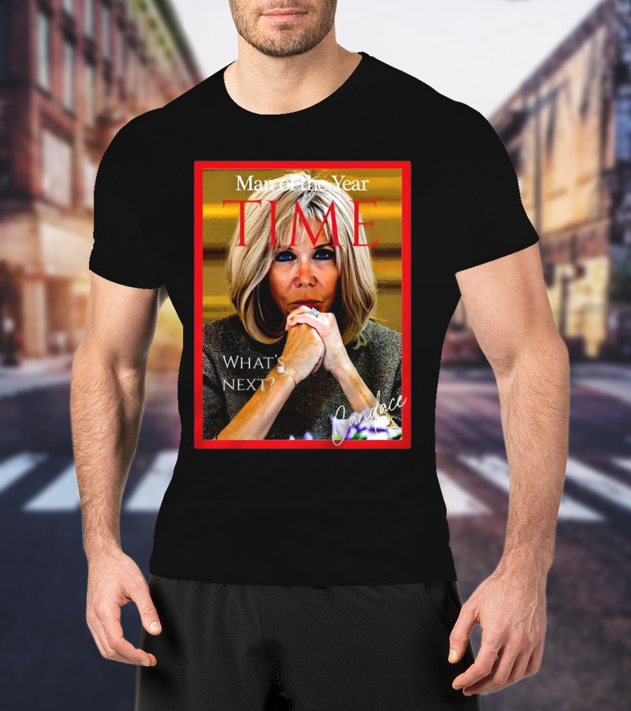 Candace Owens Brigitte Macron Man Of The Year Time T-Shirt