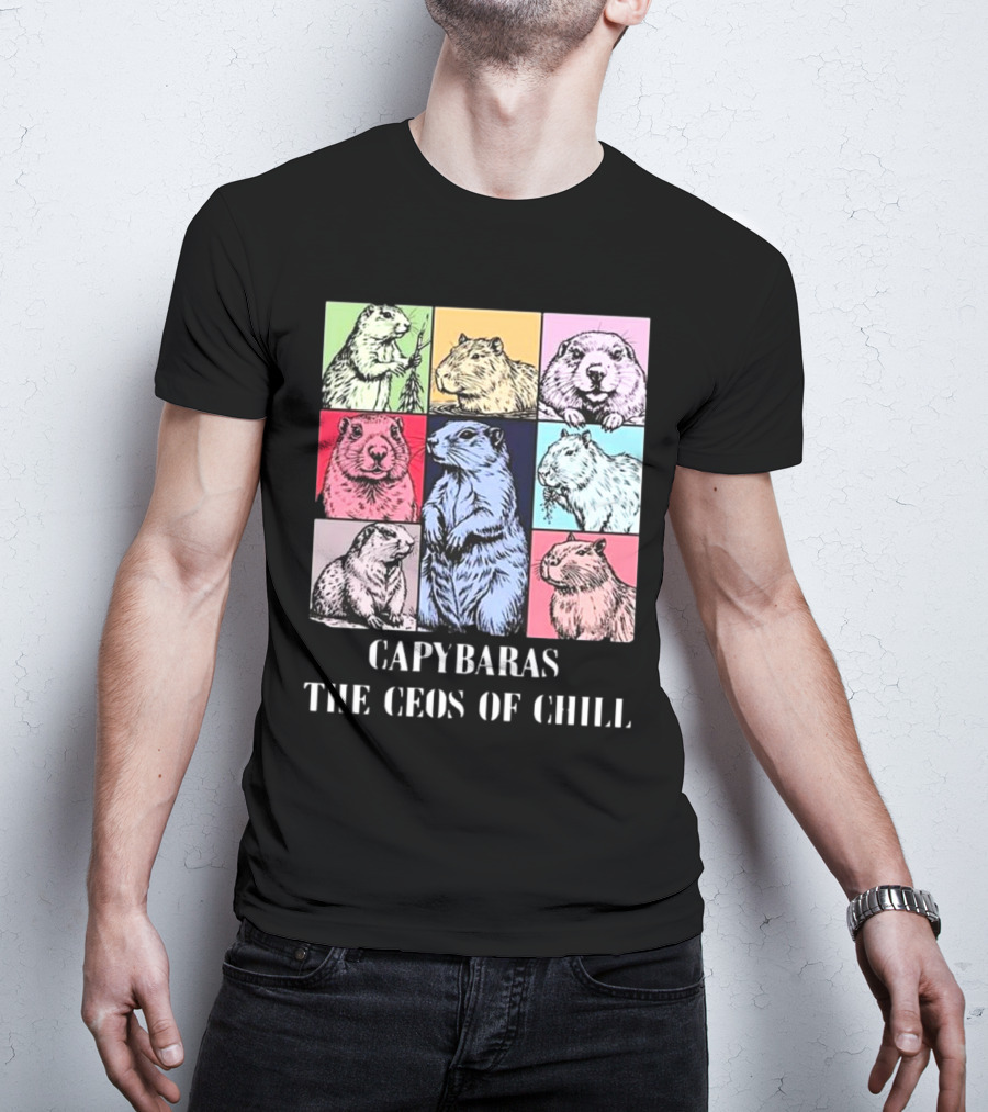 Capybaras The CEOS Of Chill T-Shirt