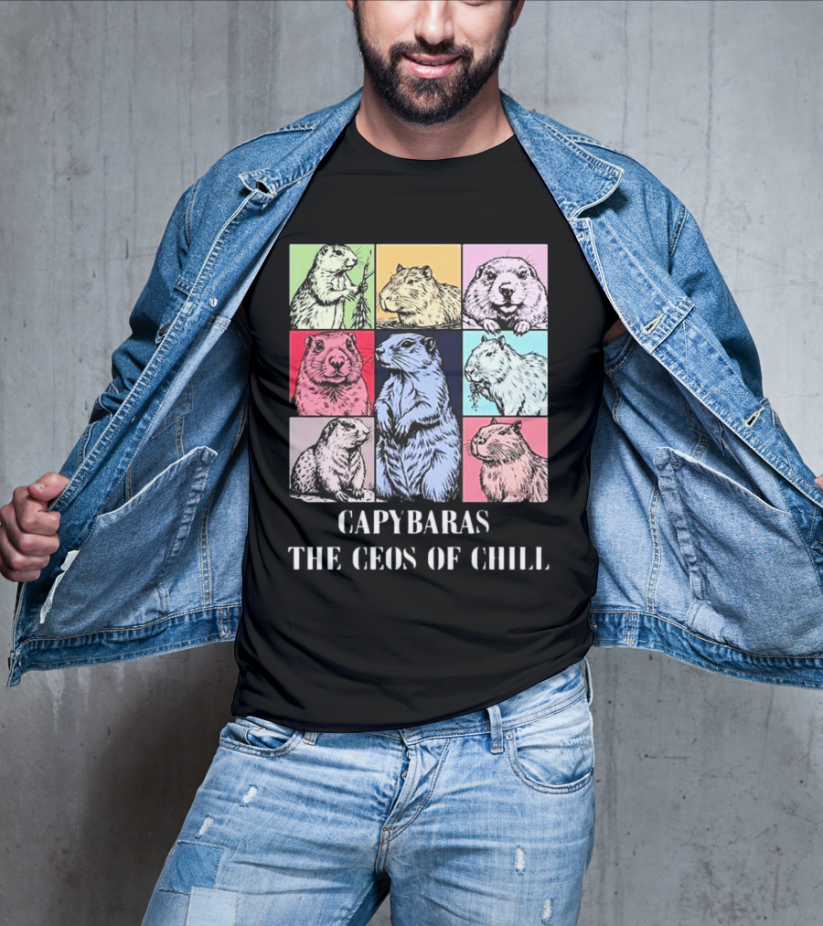 Capybaras The CEOS Of Chill T-Shirt