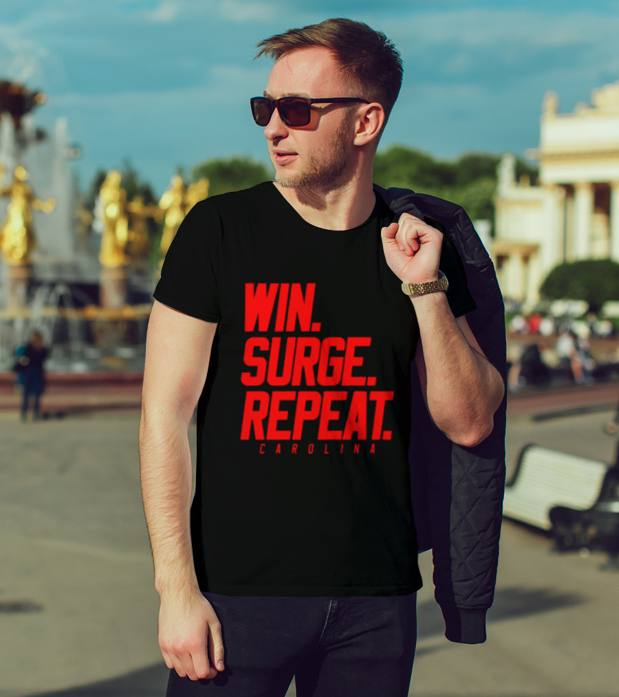 Carolina Hurricanes Win Surge Repeat T-Shirt