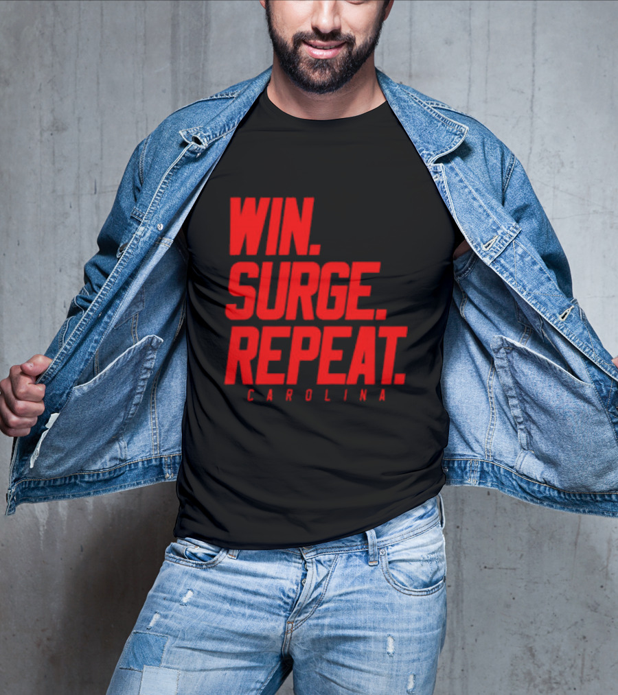 Carolina Hurricanes Win Surge Repeat T-Shirt