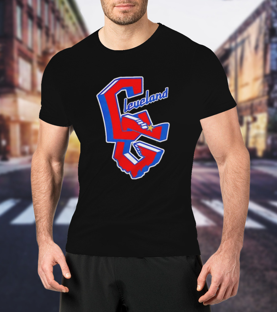 CG Cleveland Guardians Design T-Shirt