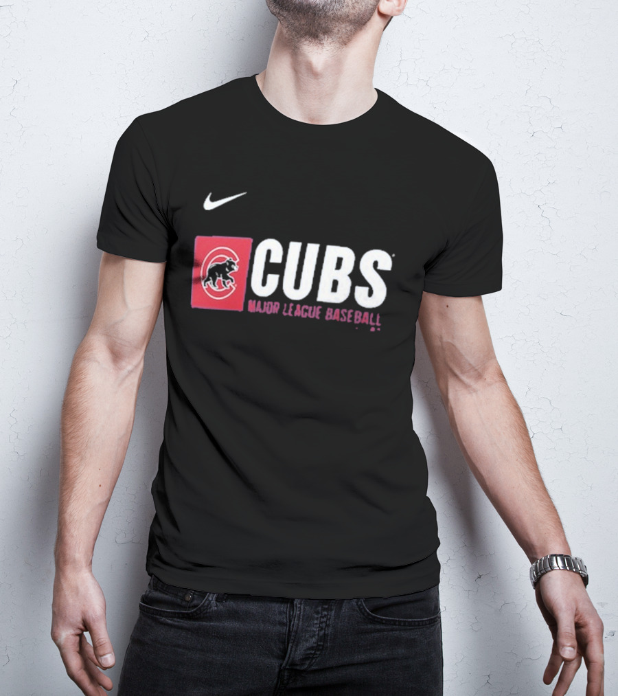 Chicago Cubs Team Block Major League Baseball T-Shirt