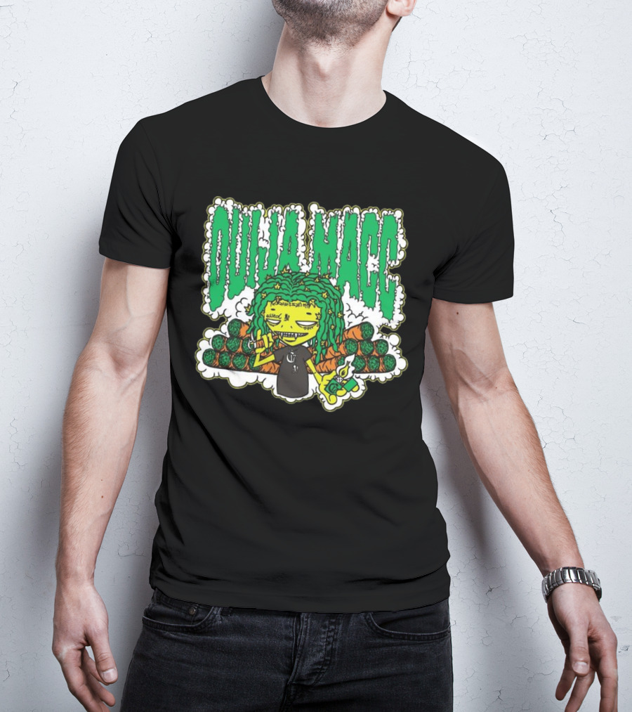 Chapter 17 Records Ouija Macc Stank-Nuggalo 17 Blunts Green T-Shirt