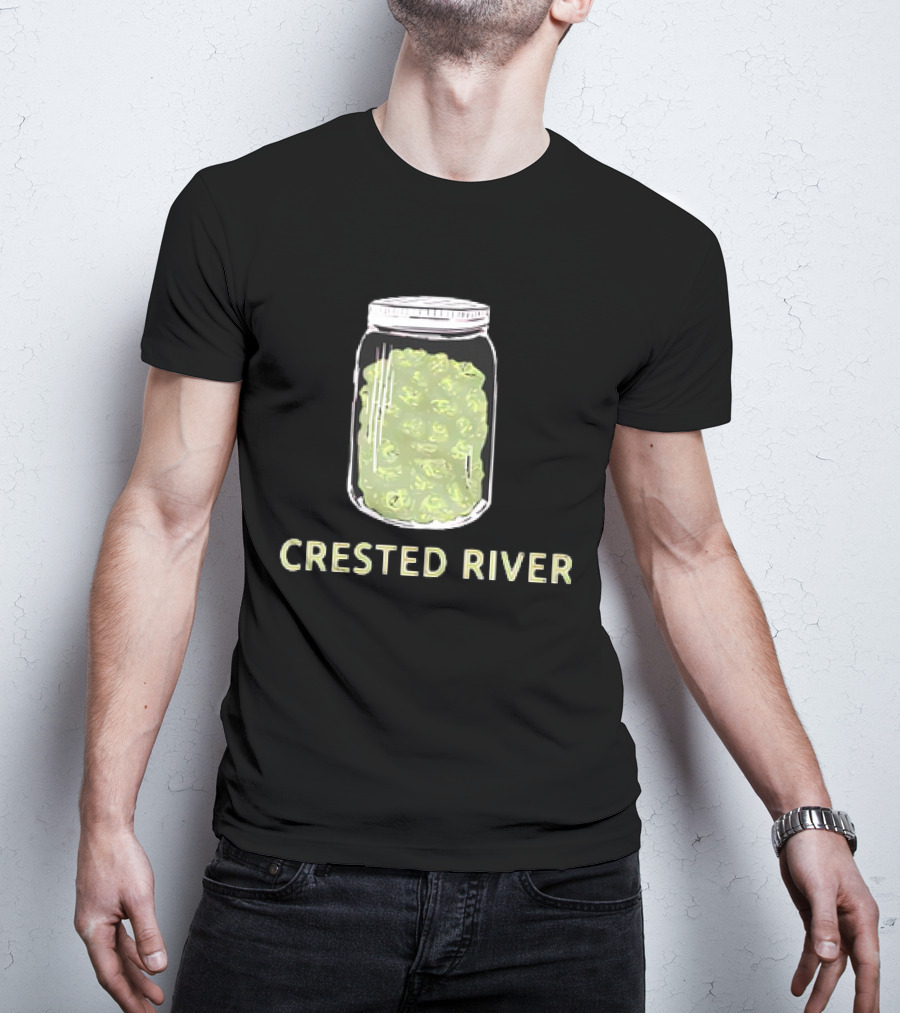 Crested River Jar Of Green Buds T-Shirt