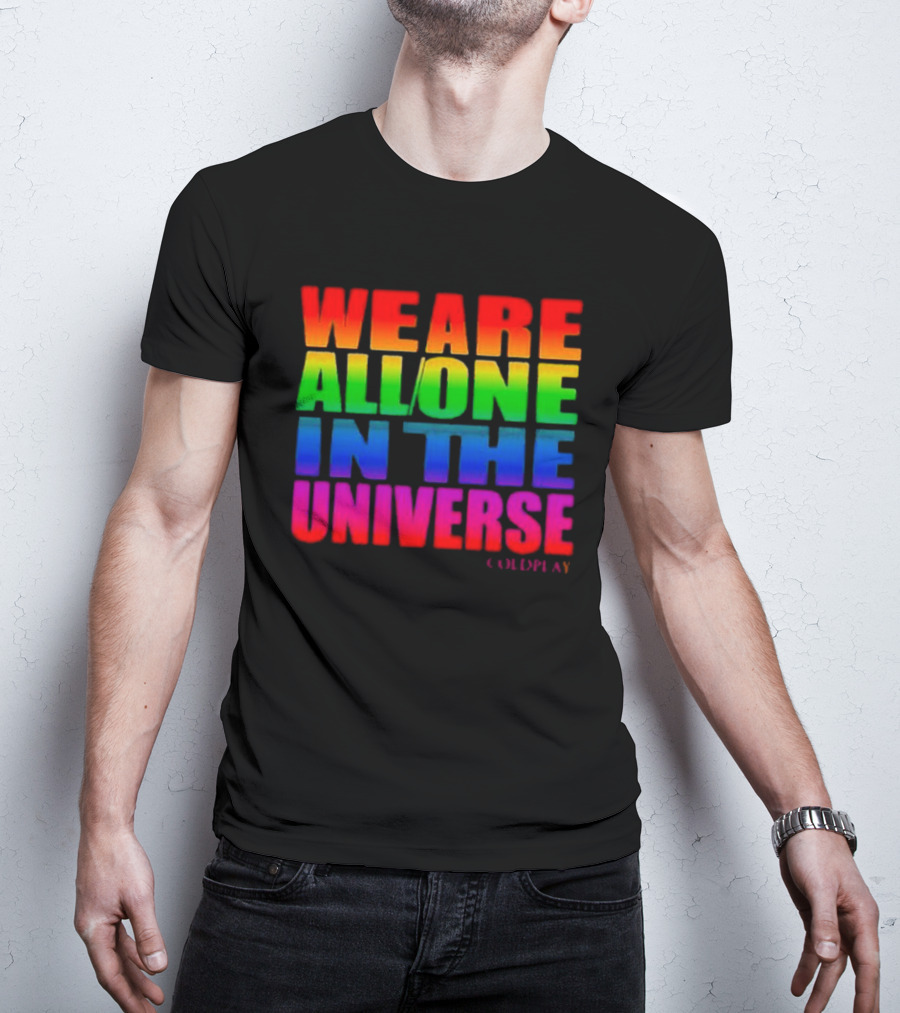 Coldplay We Are All One In The Universe T-Shirt