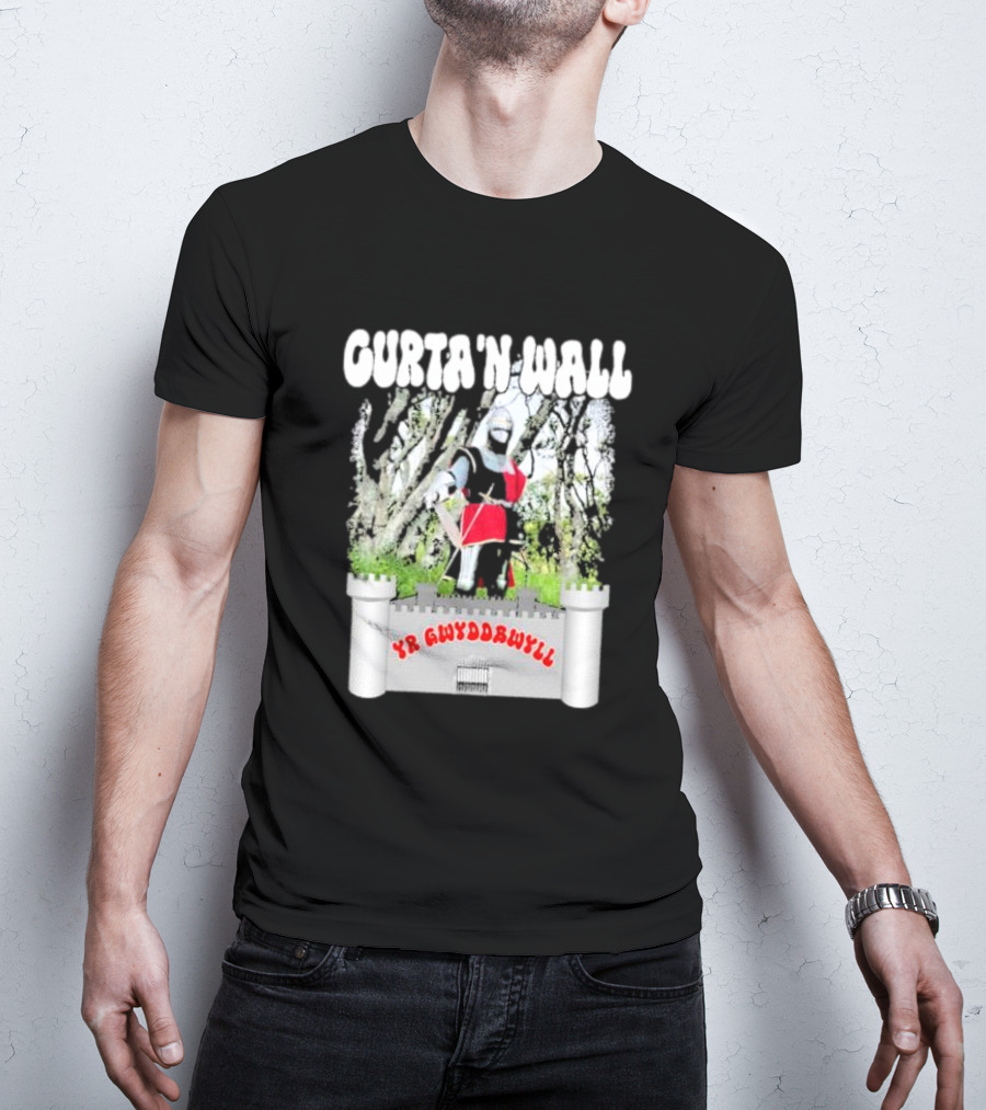 Curta’n Wall Yr Gwyddbwyll Grime Stone Records T-Shirt