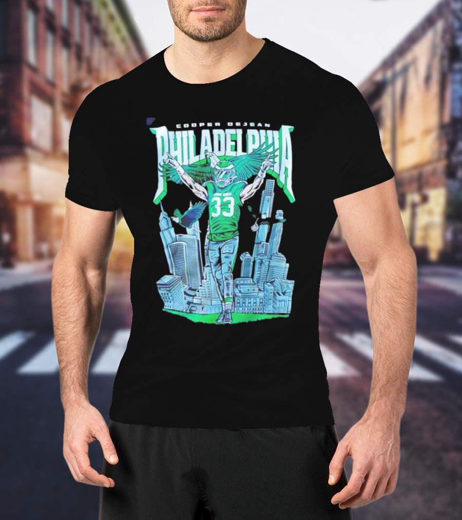 Dark Horse X Cooper Dejean Philadelphia Eagles Skyline T-Shirt