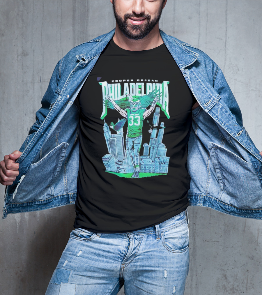 Dark Horse X Cooper Dejean Philadelphia Eagles Skyline T-Shirt