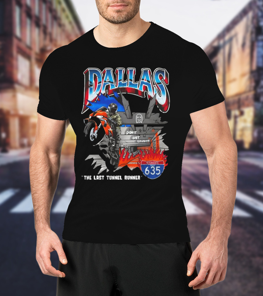 Dallas Ghost Racing The Last Tunnel Runner T-Shirt