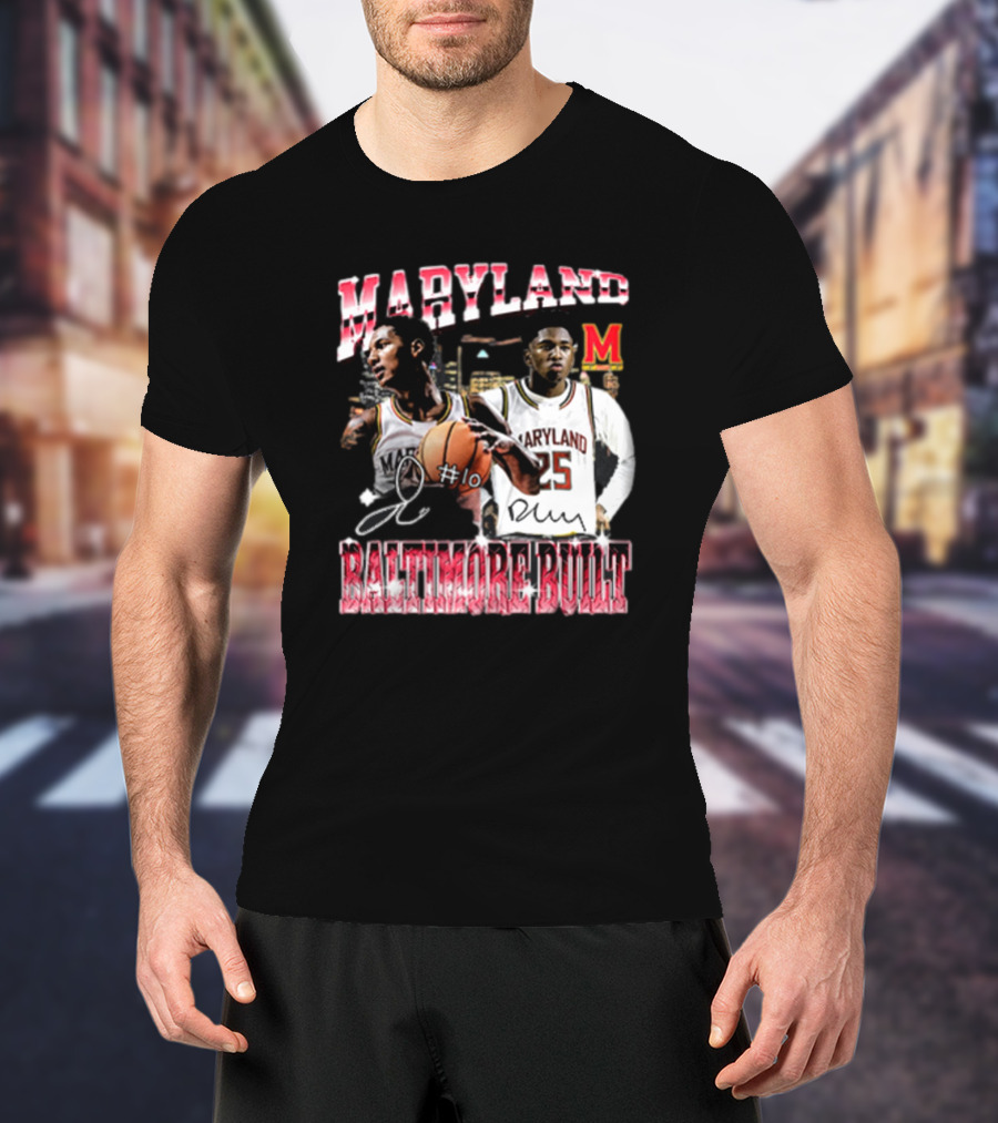 Derik Queen And Julian Reese Baltimore Built T-Shirt