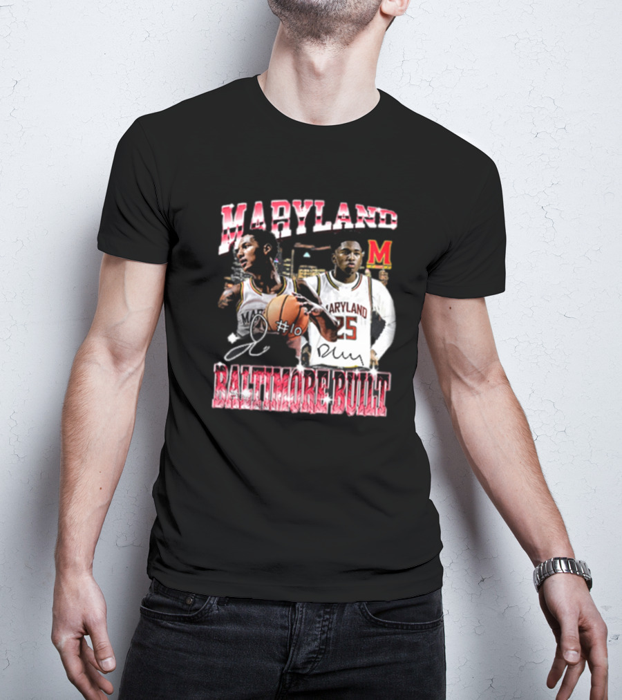 Derik Queen And Julian Reese Baltimore Built T-Shirt