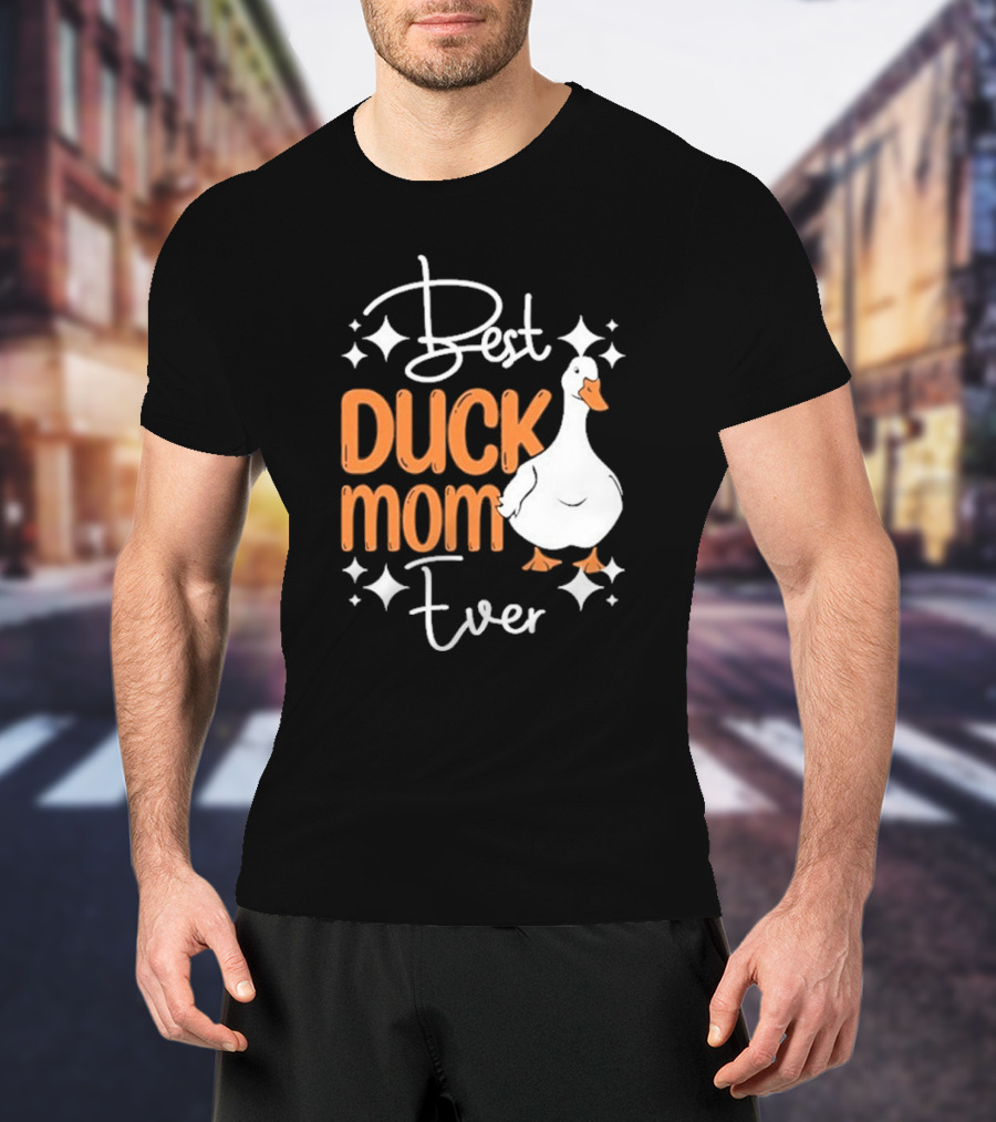 Duck Mother Best Pet Pekin Duck Mom Ever T-Shirt