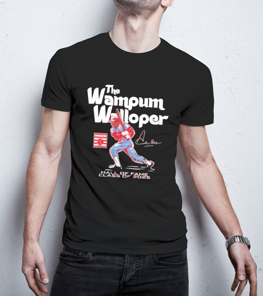 Dick Allen The Wampum Walloper Hall Of Fame Class Of 2025 T-Shirt