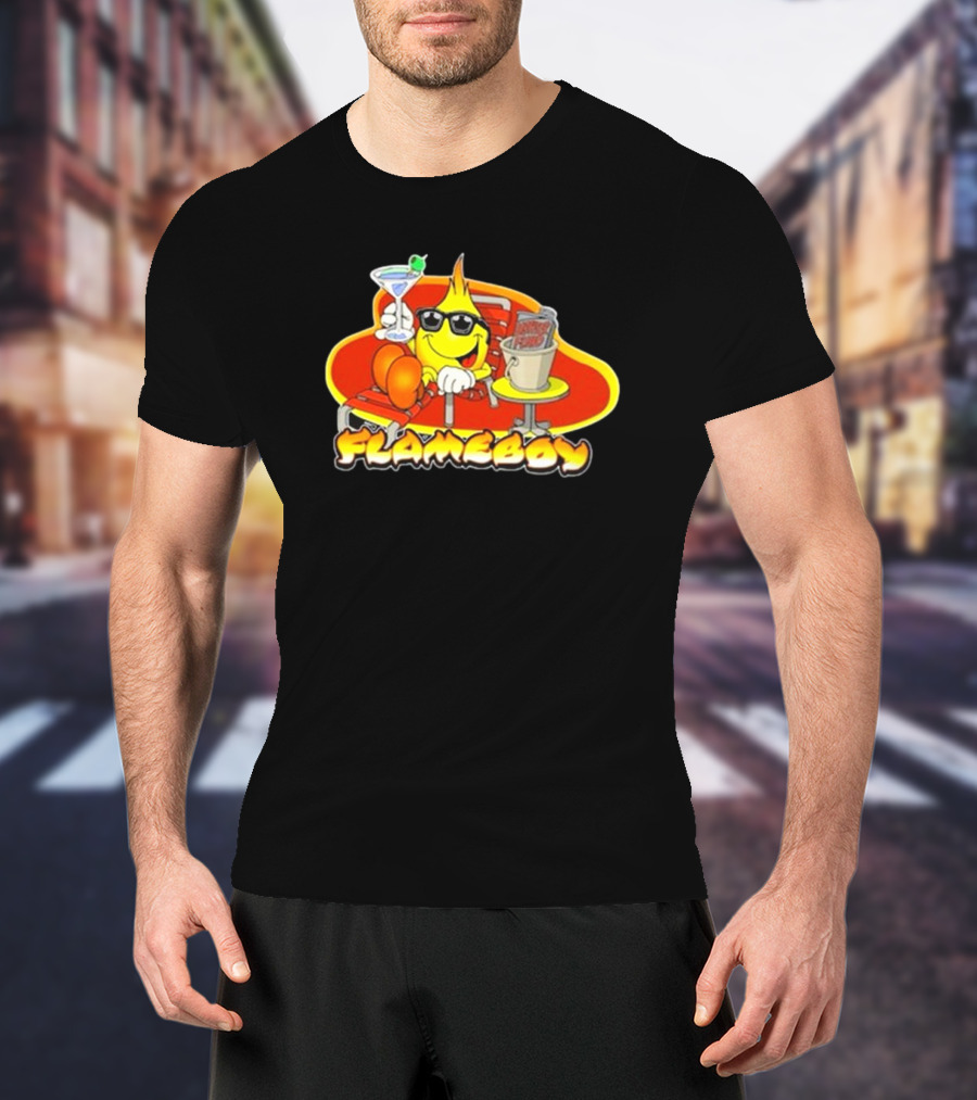 Flame Boy Lighter Fluid T-Shirt