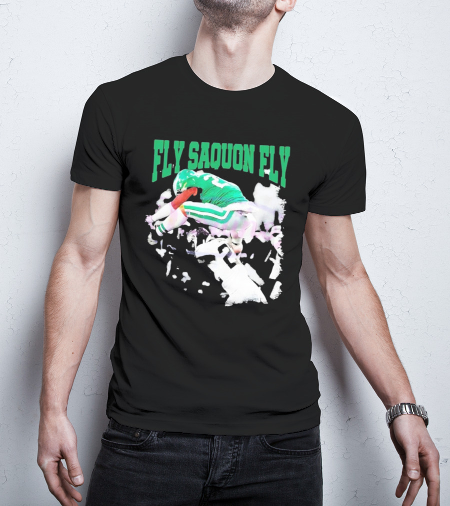 Fly Squon Fly Philadelphia Football Player T-Shirt