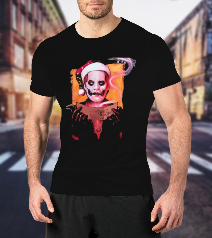 Ghost Dear Satan Christmas T-Shirt