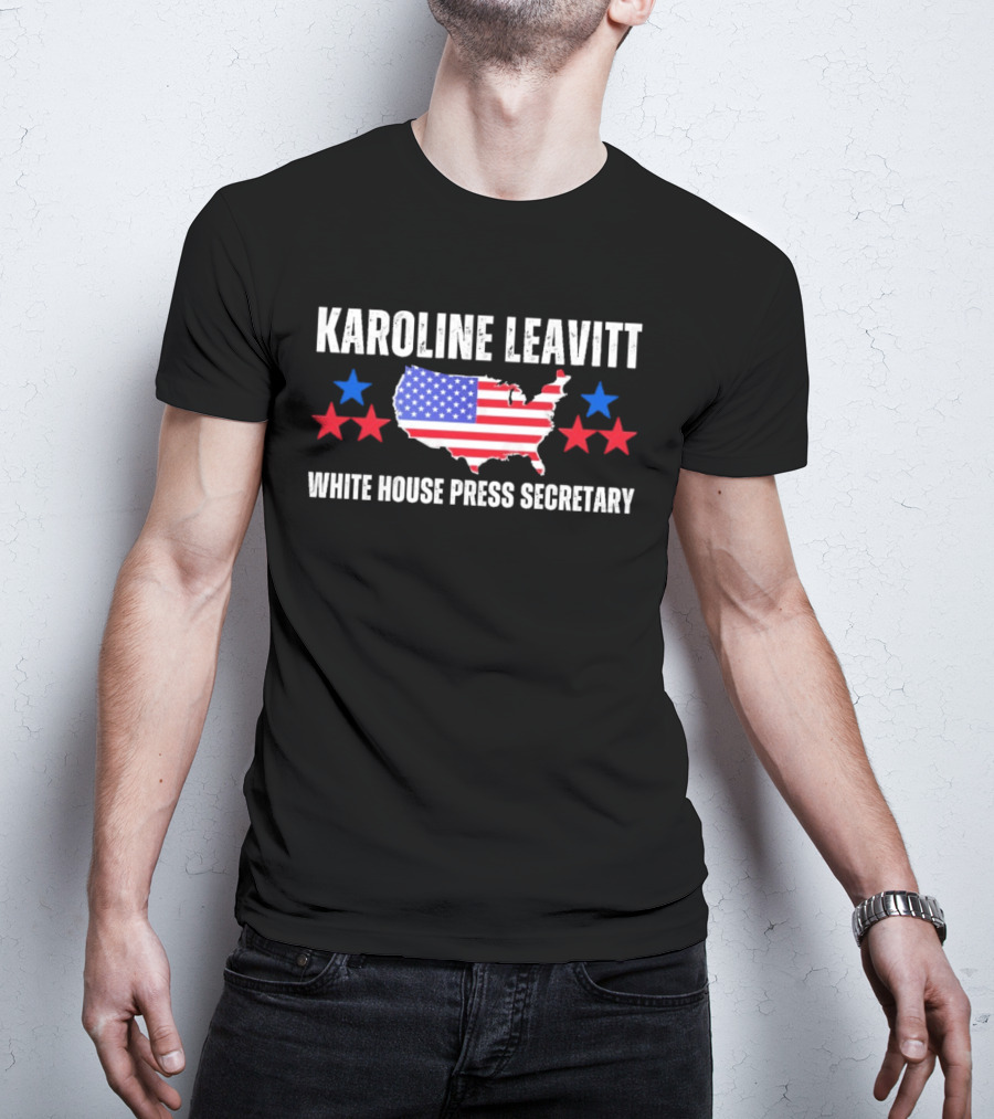 Funny Karoline Caroline Leavitt White House Press Secretary T-Shirt
