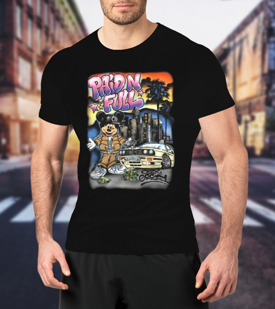 Geezyworld Official Paid N Full T-Shirt